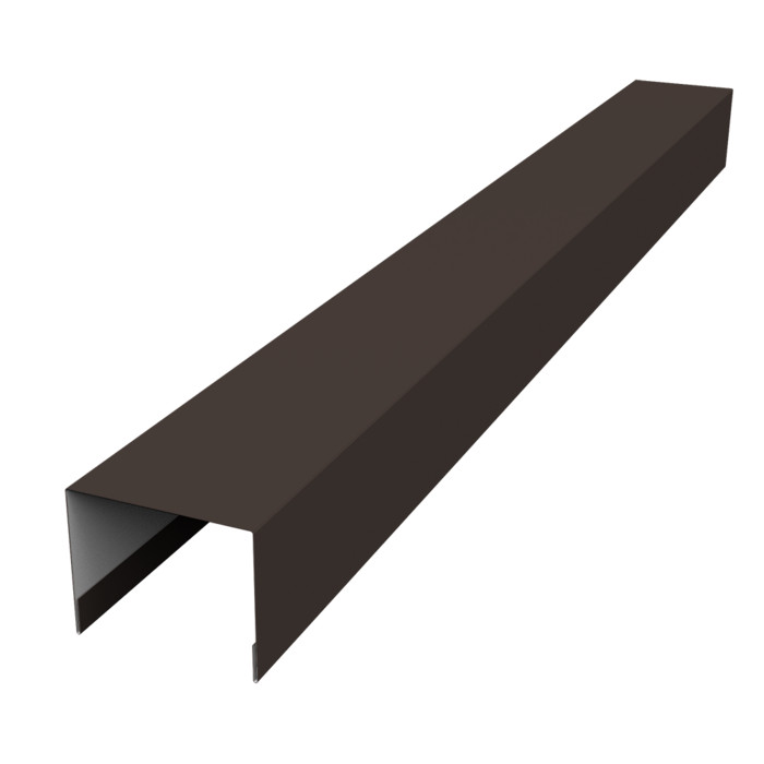 Крышка жалюзи Palermo 0,45 PE RR 32 темно-коричневый (2м)