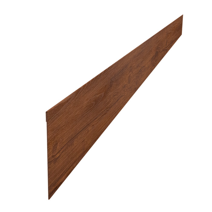 Ламель забора жалюзи Palermo 0,45 Print Premium Golden Wood Fresh TwinColor