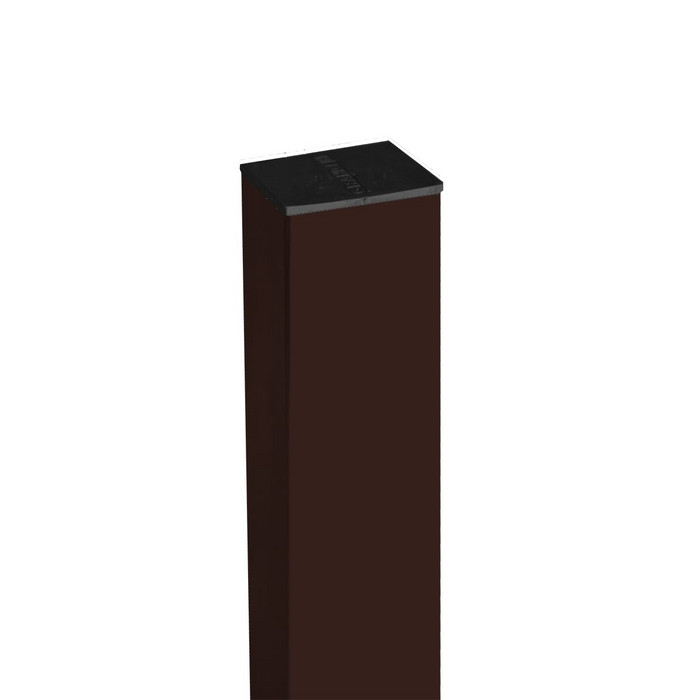 Столб 62х55х1.4х2500 RAL 8017